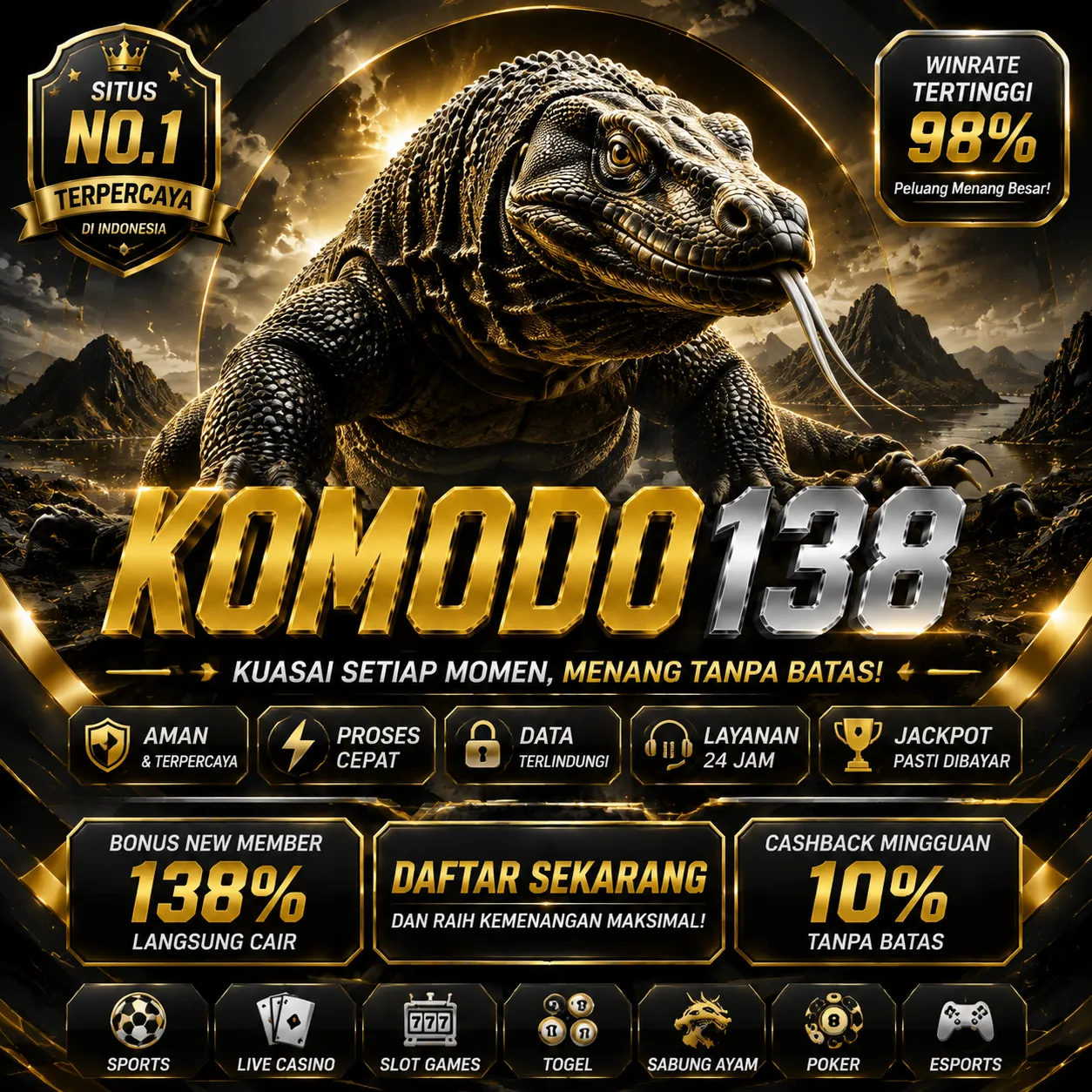 KOMODO138